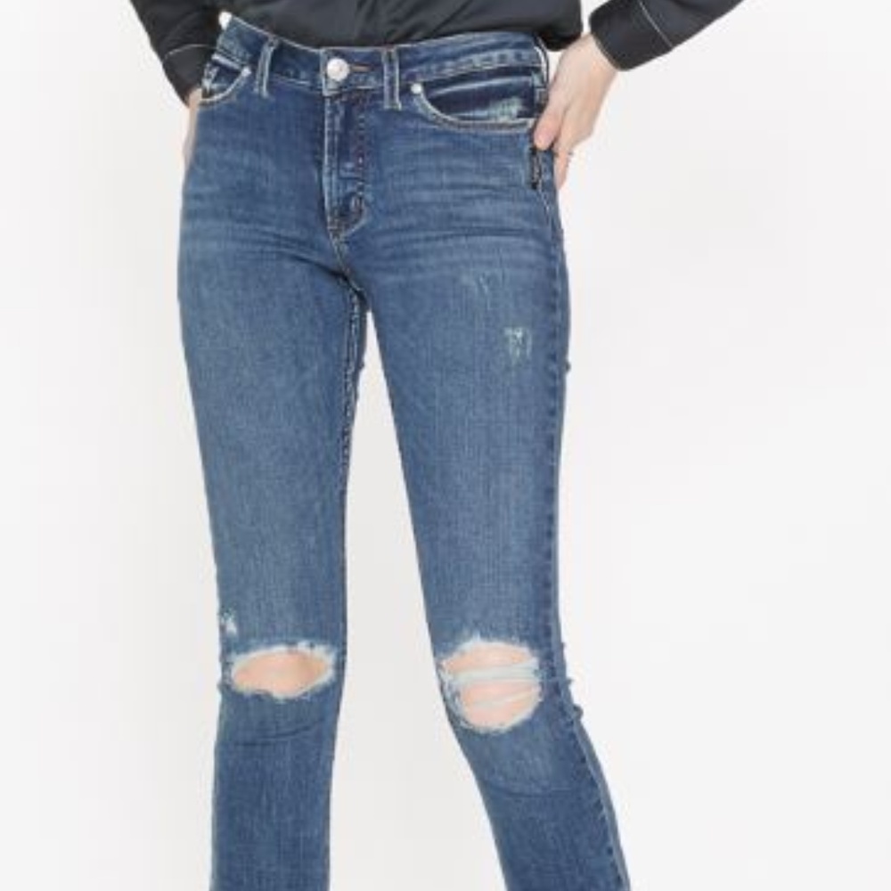 NWT Silver Jeans Bleecker Skinny Boot Cut MSRP $79 - Picture 4 of 8